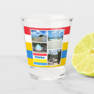 Vaso De Chupito Aruba playa y desierto