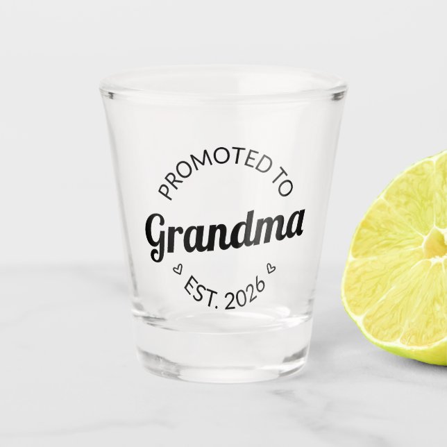 Vaso De Chupito Ascendido A La Abuela Este. I 2026 (Anverso)