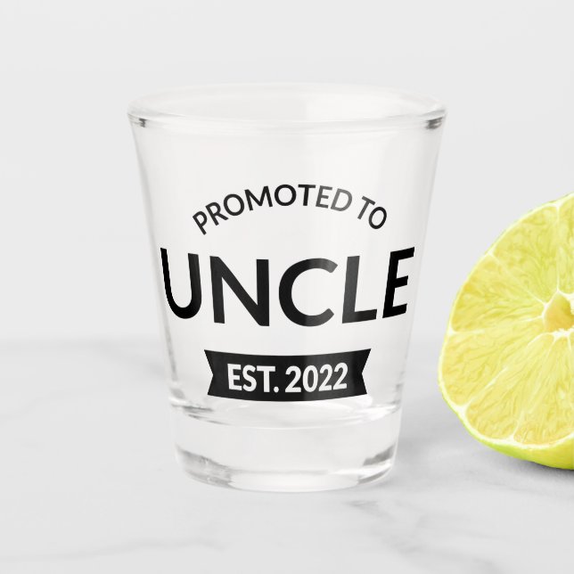 Vaso De Chupito Ascendido Al Tío Est. II 2022 (Anverso)