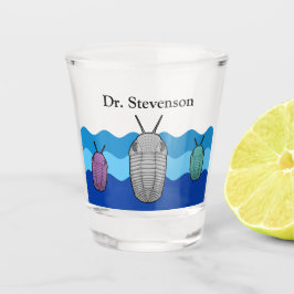 Vaso De Chupito Ascenso de los Trilobitas- Animal Prehistórico