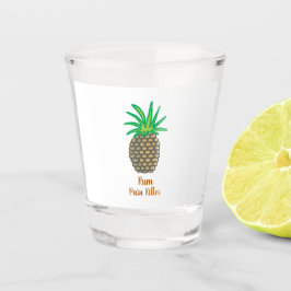 Vaso De Chupito Asesina de dolor de ciruela de piña>