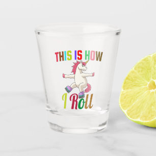 Vaso De Chupito Así es como hago correr - Patinaje sobre patinaje 