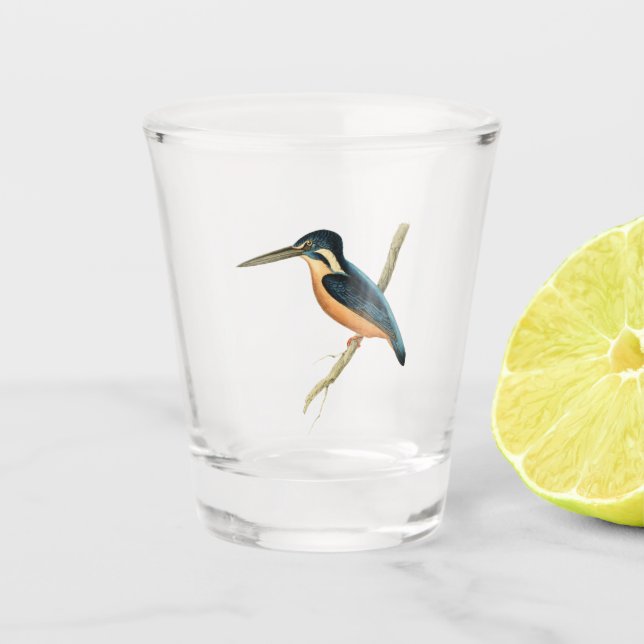 Vaso De Chupito Asiático Kingfisher (Anverso)