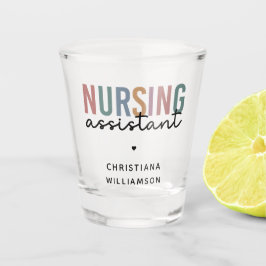Vaso De Chupito Asistente de Enfermería Personalizada