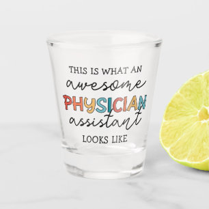 Vaso De Chupito Asistente Médico Funny Awesome Regalos De Bienesta
