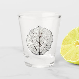 Vaso De Chupito Aspen Leaf Skeleton 1