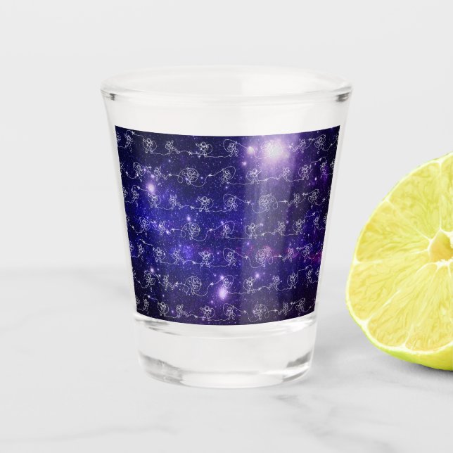 Vaso De Chupito Astronauta (Anverso)
