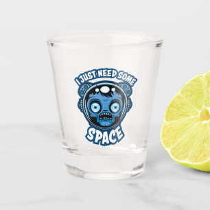 Vaso De Chupito Astronauta zombiano necesita algo de espacio
