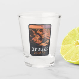 Vaso De Chupito Atardecer en el Parque Nacional de los Cañones