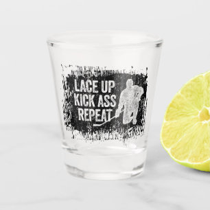 Vaso De Chupito Ate para arriba. Repita. (hockey)