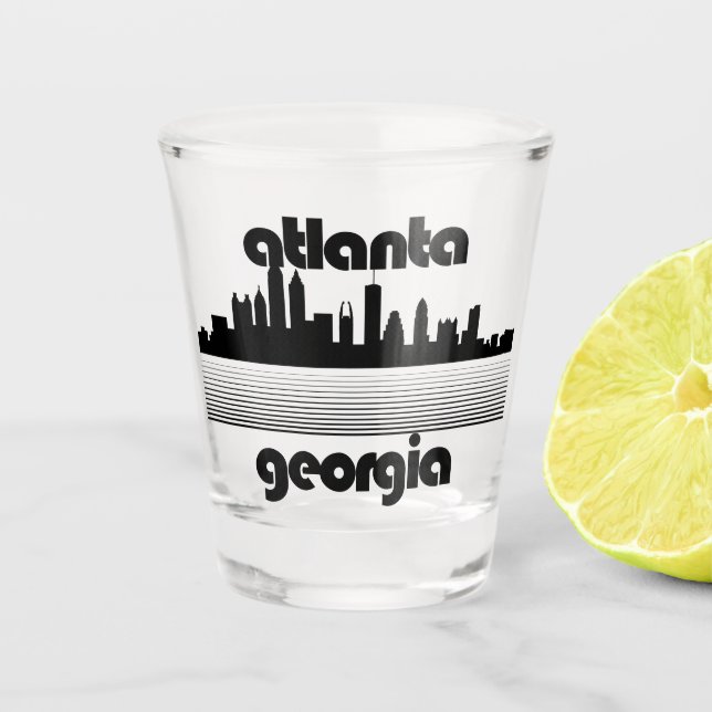 Vaso De Chupito Atlanta Georgia (Anverso)