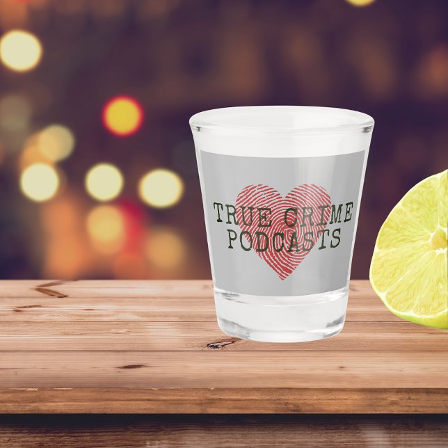 Vaso De Chupito Atrapado de podcast sobre crímenes reales (Subido por el creador)