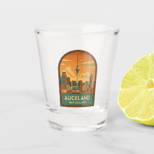 Vaso De Chupito Auckland New Zealand City Retro