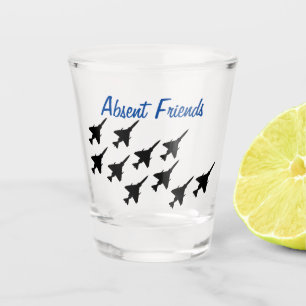 Vaso De Chupito Ausente amigo recibe vidrio caliente F4