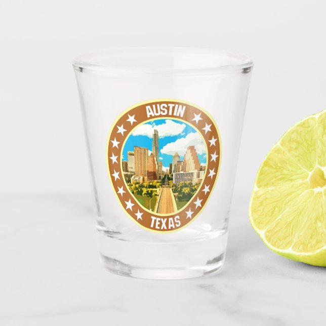 Vaso De Chupito Austin (Anverso)