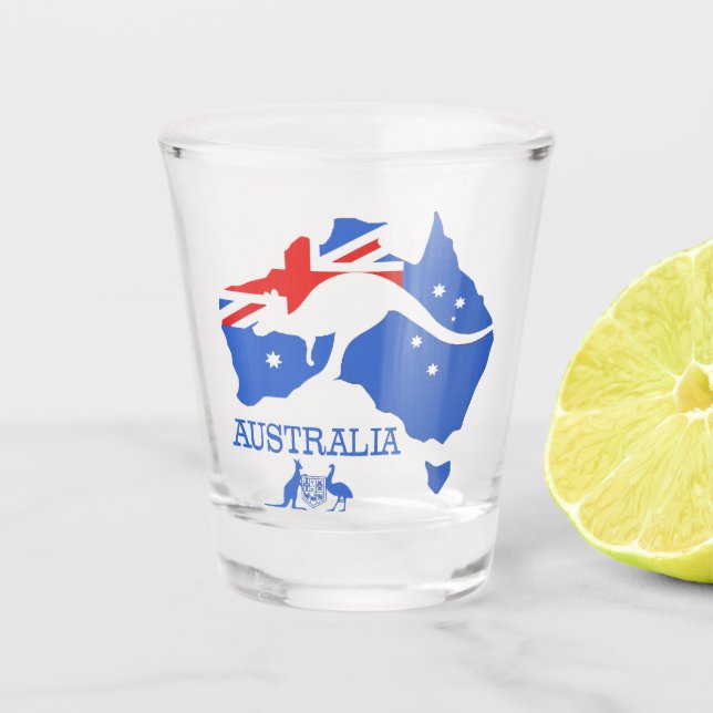 Vaso De Chupito Australia (Anverso)