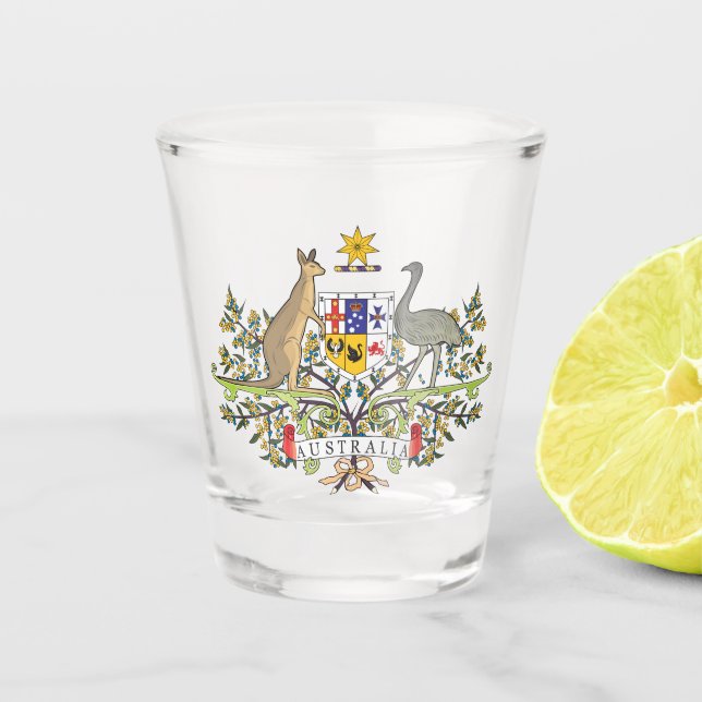 Vaso De Chupito Australia COA (Anverso)