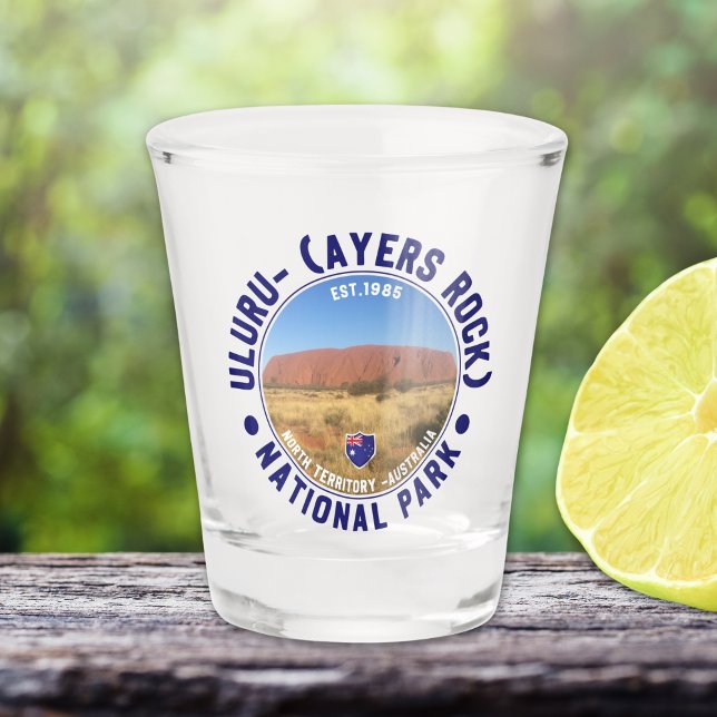 Vaso De Chupito Australia’s Sacred Landmark – Uluru Sunset Photo  (Subido por el creador)