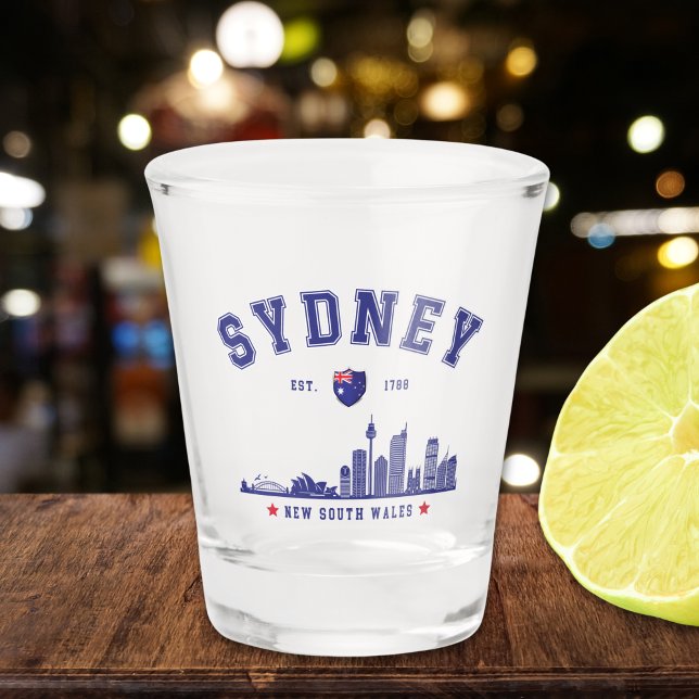 Vaso De Chupito Australia’s Sydney Urban Skyline (Subido por el creador)