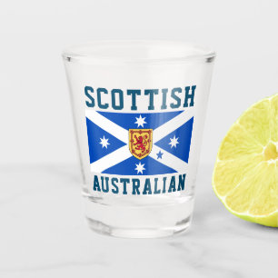 Vaso De Chupito Australiano escocés (Bandera del Patrimonio)