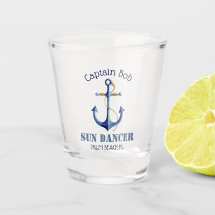 Vaso De Chupito Auténtico capitán náutico nombra a chófer