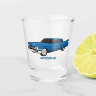 Vaso De Chupito Auto clásico Guay blue 1959