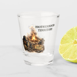 Vaso De Chupito Aventura de cabaña viaje fiesta de soltero camping