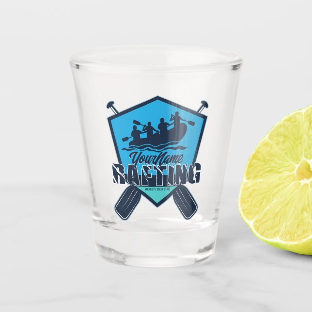 Vaso De Chupito Aventura personalizada del río Whitewater