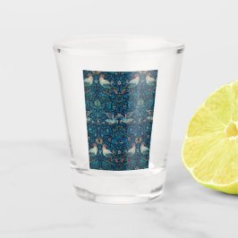 Vaso De Chupito Aves (Patrón Floral Vintage) (de William Morris)