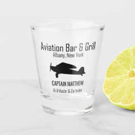 Vaso De Chupito Aviación de Bar & Grill