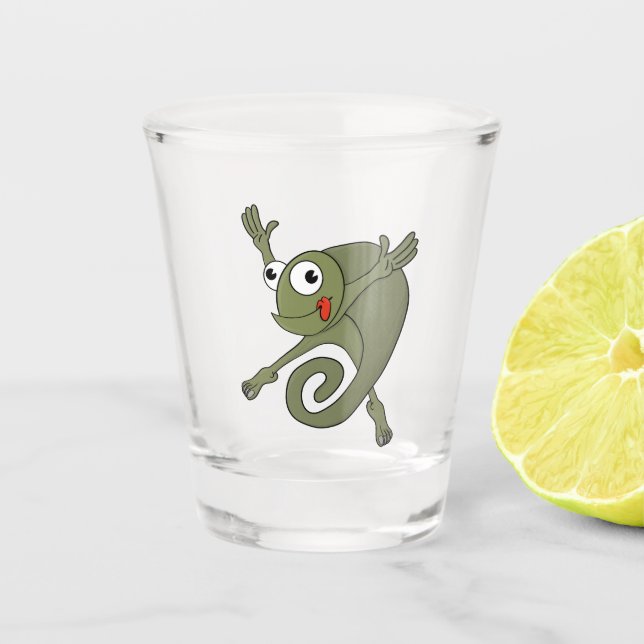 Vaso De Chupito Awesome Chameleon (Anverso)