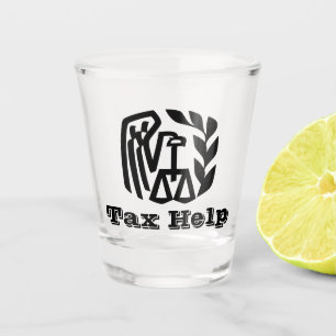 Vaso De Chupito Ayuda del impuesto del IRS