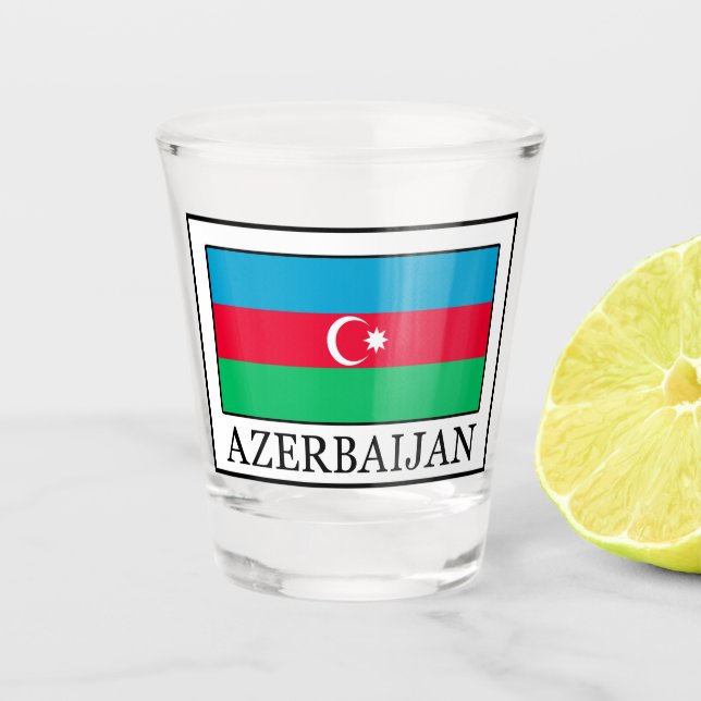 Vaso De Chupito Azerbaiyán (Anverso)