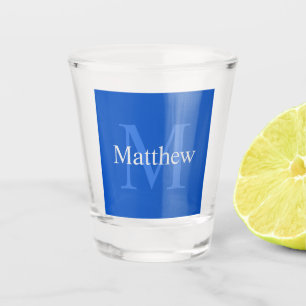Vaso De Chupito Azul personalizado