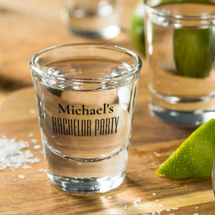 Vaso De Chupito Bachelor Party Wedding Favor Groom