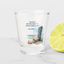 Vaso De Chupito Bachelorette Beach Weekend