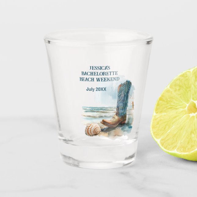 Vaso De Chupito Bachelorette Beach Weekend (Anverso)