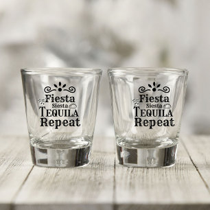 Vaso De Chupito Bachillerato mexicano Fiesta siesta tequilt Brides