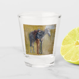 Vaso De Chupito Badlands estadounidenses: Vaquero del viejo oeste
