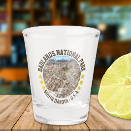 Vaso De Chupito Badlands National Park Plains Photo 