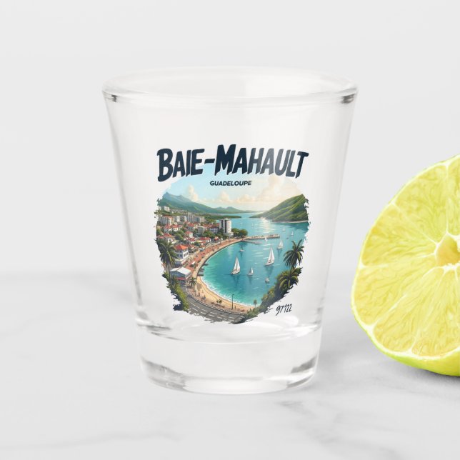 VASO DE CHUPITO BAIE-MALHAUT GUADELOUPE (Anverso)