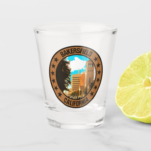 Vaso De Chupito Bakersfield (Anverso)