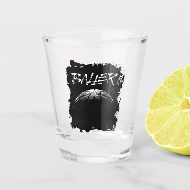 Vaso De Chupito Baller (baloncesto) (Anverso)