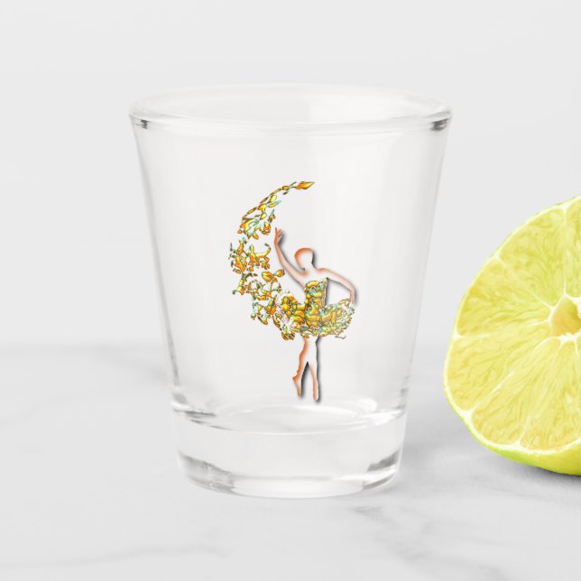 Vaso De Chupito Ballerina Shot Glass Ballet Dance (Anverso)