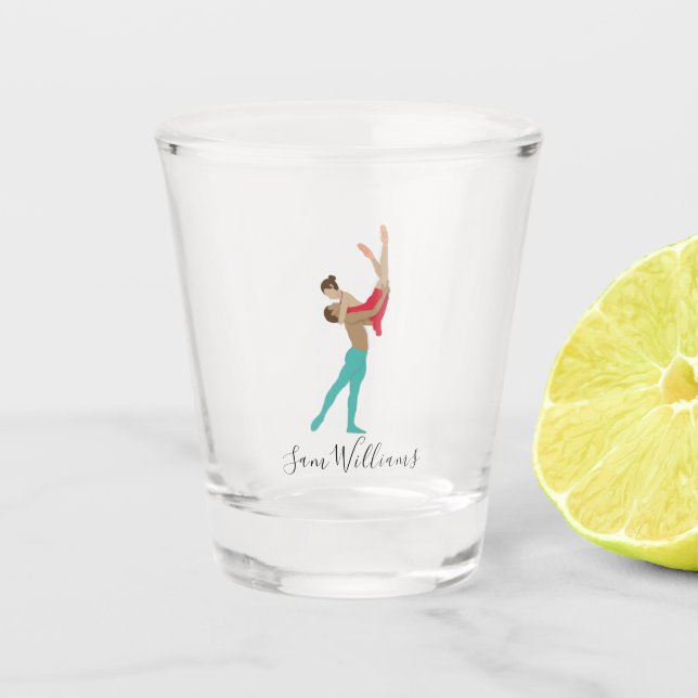 Vaso De Chupito Ballet (Anverso)
