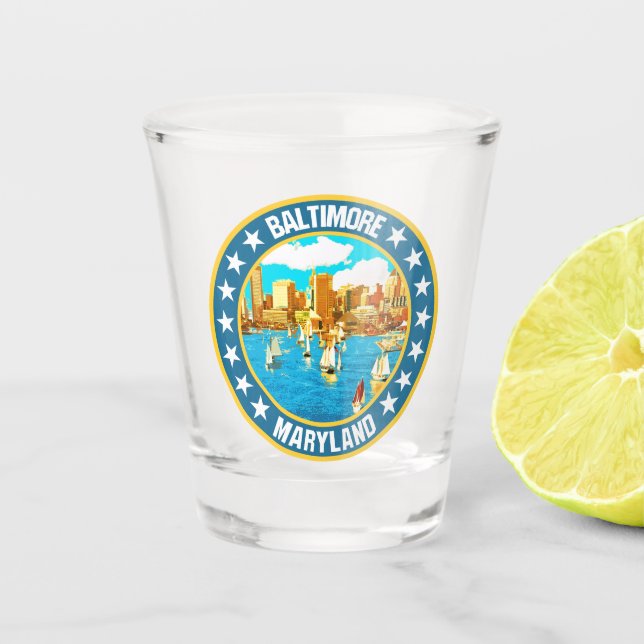 Vaso De Chupito Baltimore (Anverso)