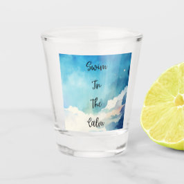 Vaso De Chupito Bañarse Con Tranquilidad