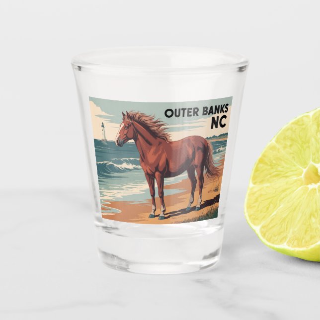 Vaso De Chupito Bancos Exteriores (Anverso)