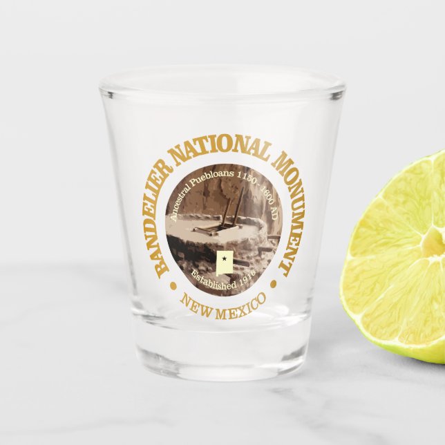 Vaso De Chupito Bandelier (NM) (Anverso)