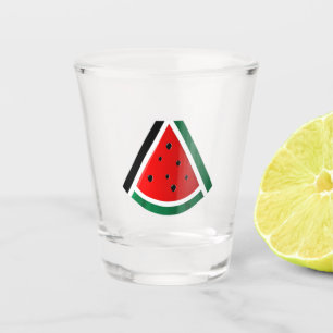 Vaso De Chupito Bandera ف Palestina س ط Paz Amor   Bandera de la s